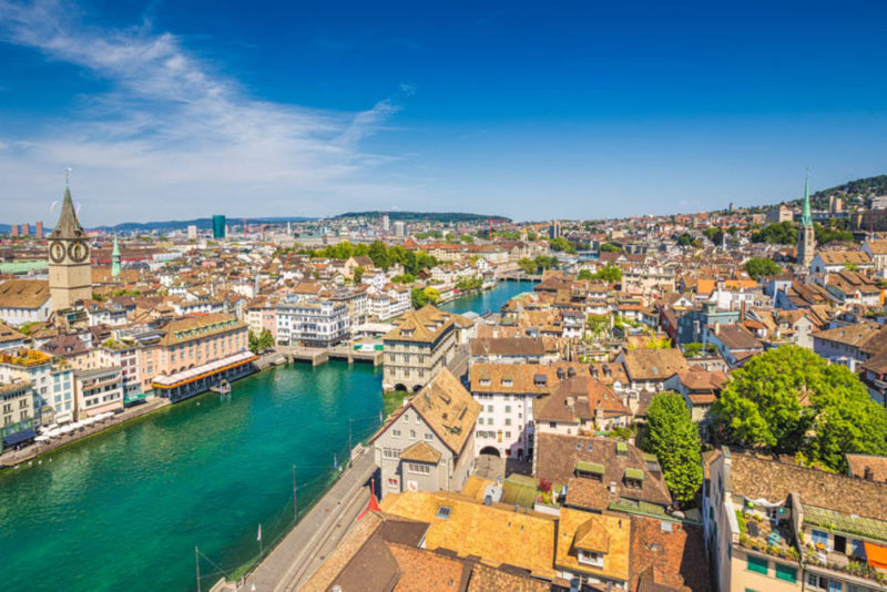 Must Visit Places in Europe in June: Zurich, Switzerland