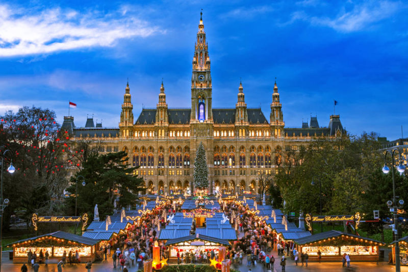 Top Christmas Markets in Europe: Christkindlmarkt: Vienna, Austria