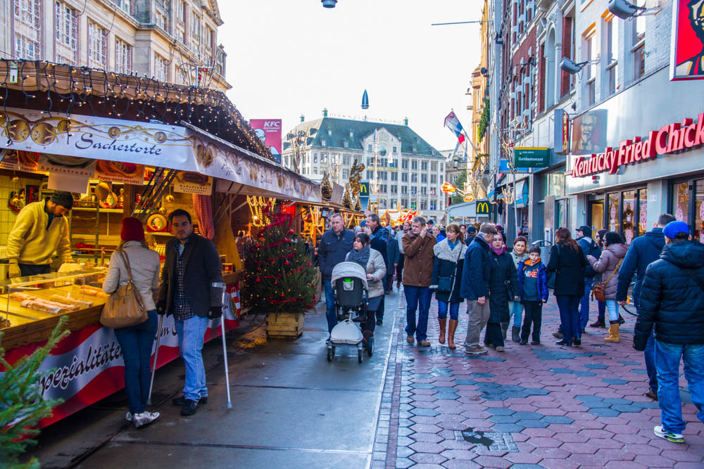 Where to Shop Europe Christmas Markets: Amsterdam, Netherlands