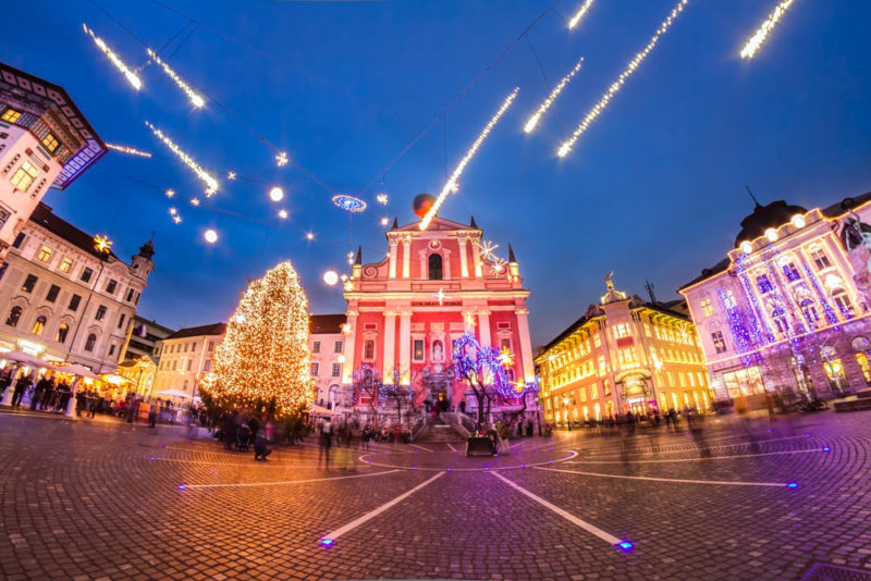 Where to Shop Europe Christmas Markets: Ljubljana, Slovenia