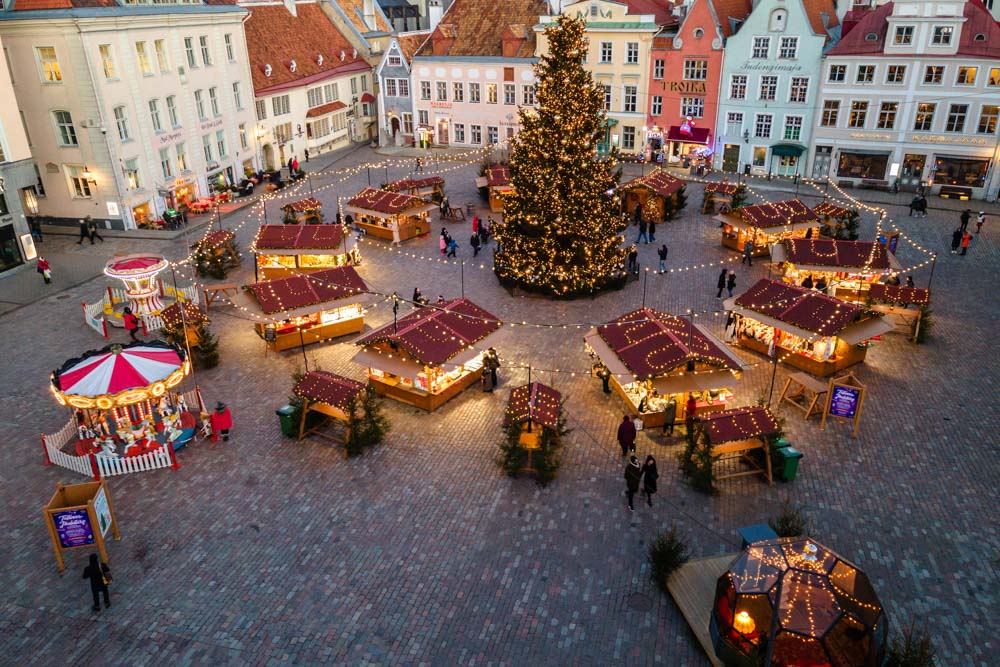 Where to Shop Europe Christmas Markets: Tallinn, Estonia