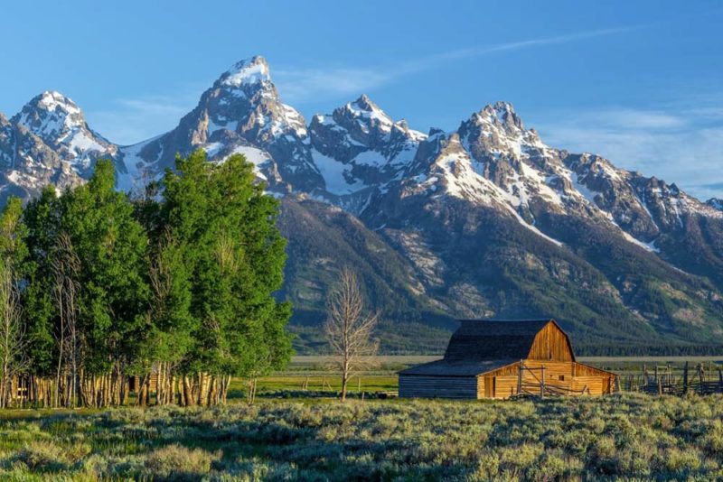 Best Cities to Visit in USA in October: Grand Teton National Park, Wyoming