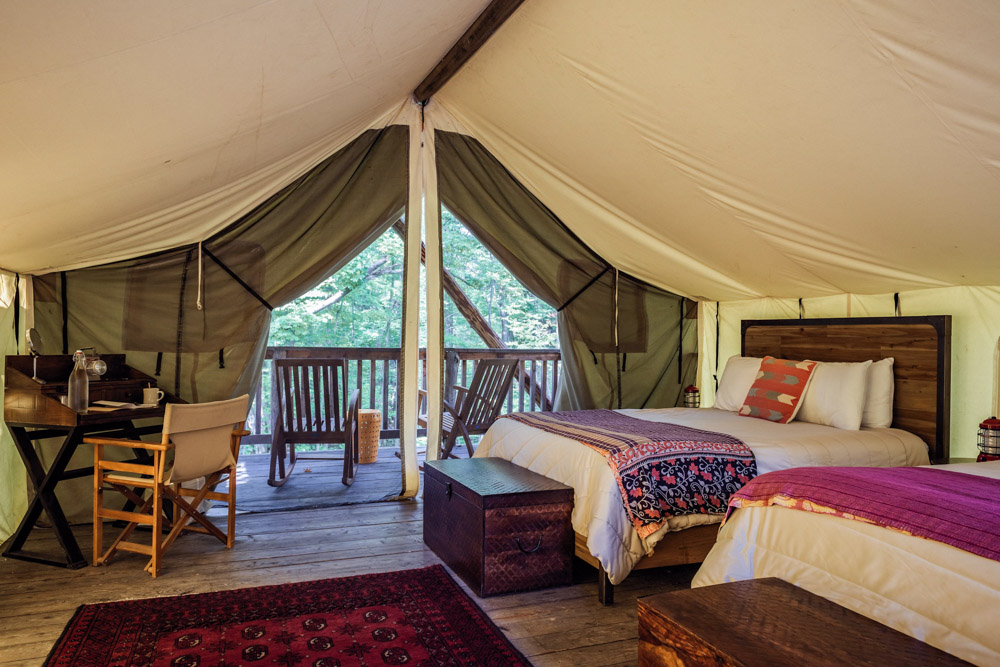 Boutique Hotels Finger Lakes New York: Firelight Camps