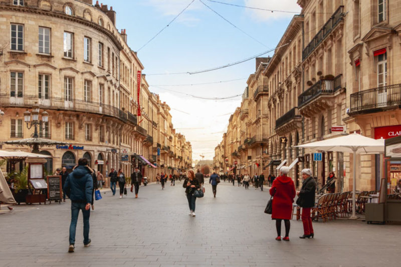 Cool Things to do in Bordeaux: Rue Sainte-Catherine