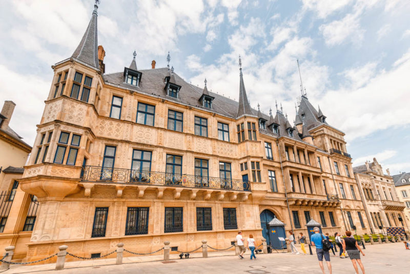 Luxembourg Bucket List: Grand Ducal Palace