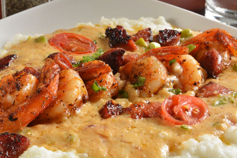 Traditional Foods to eat in New Orleans: Shrimp & Grits
