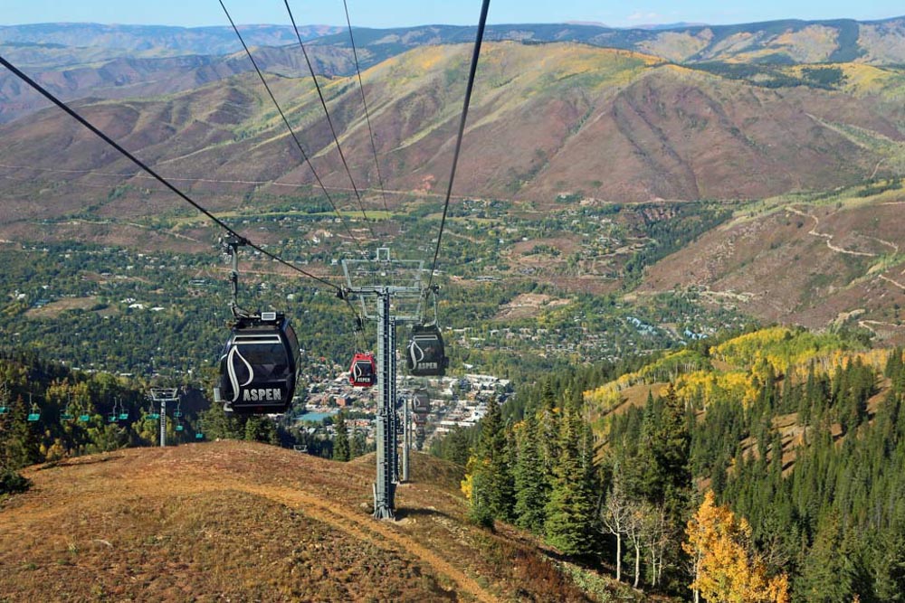 Where to Vacation in USA in October: Aspen, Colorado
