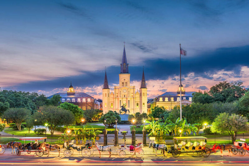 Best Places to Visit in US in December: New Orleans
