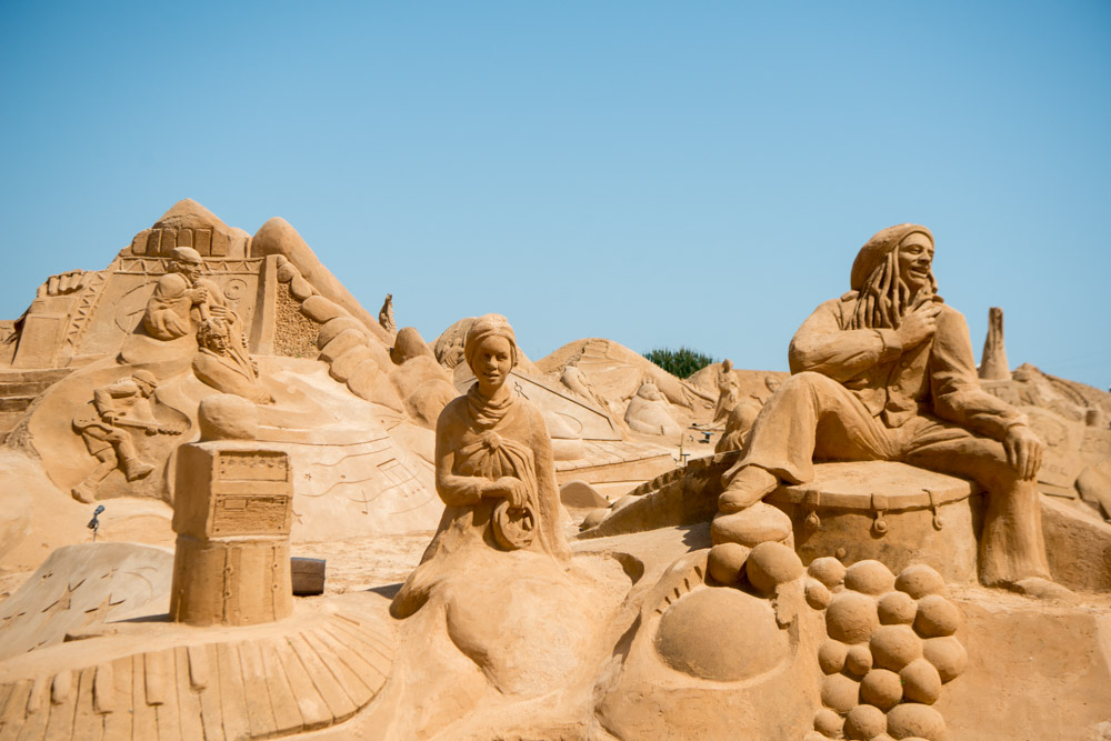 Faro Things to do: Sand Sculpture Festival