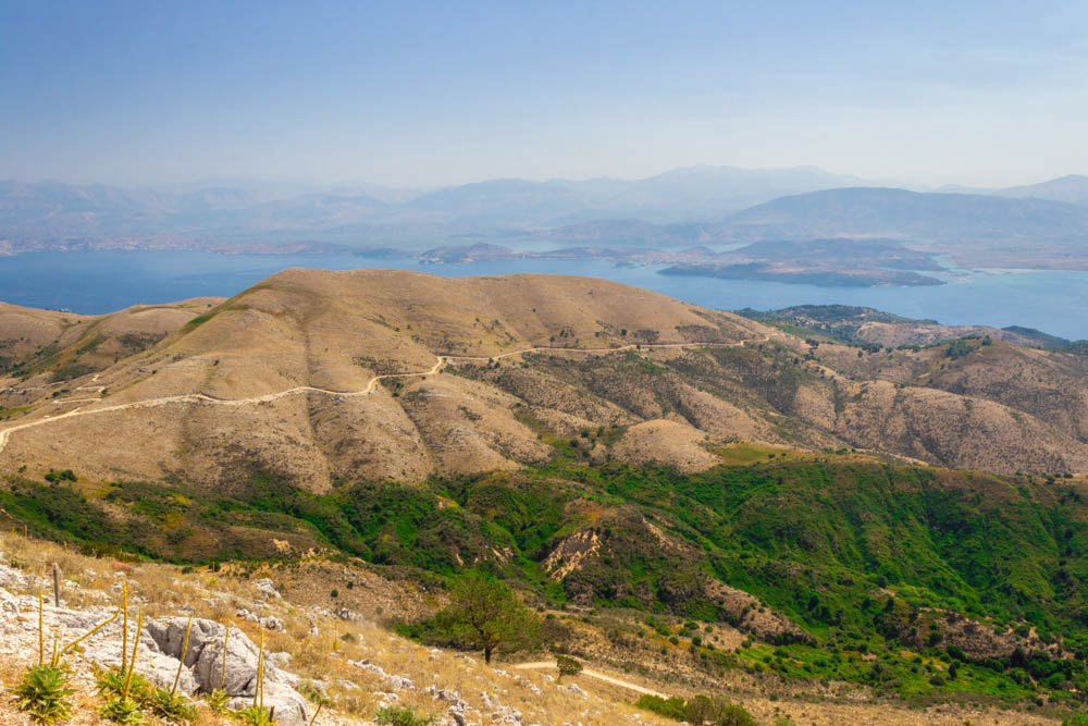 Fun Things to do in Corfu, Greece: Mount Pantokrator