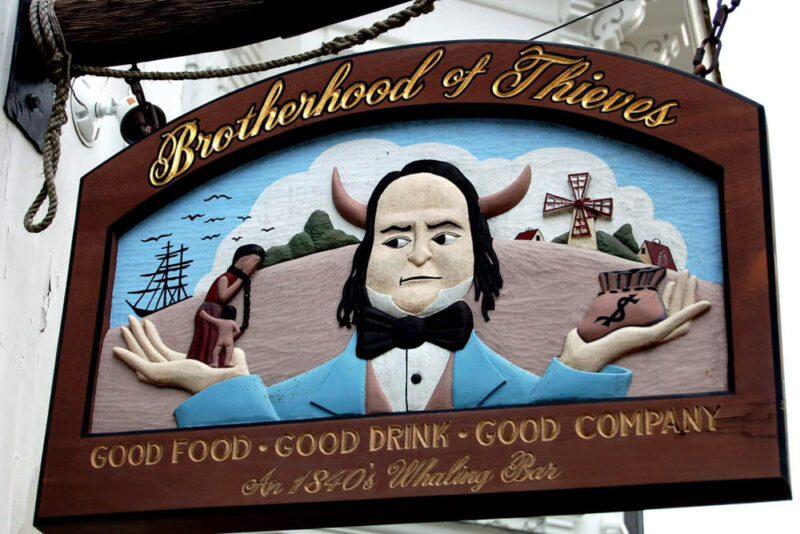 Fun Things to do in Nantucket, Massachusetts: Brotherhood of Thieves