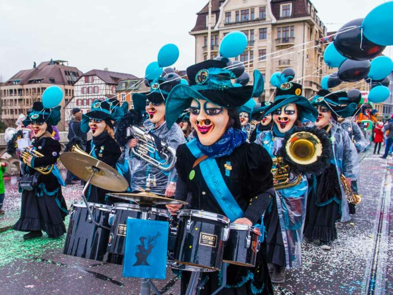 Fun Things to do in Switzerland: Basler Fasnacht
