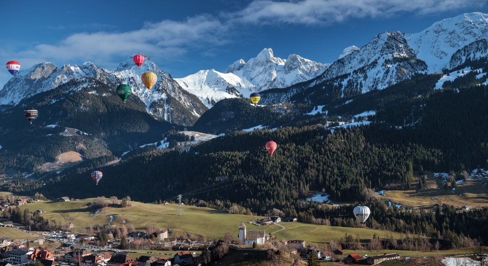 Fun Things to do in Switzerland: International Balloon Festival