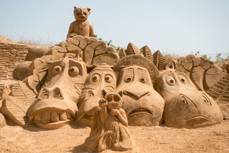 Must do Things in Faro: Sand Sculpture Festival