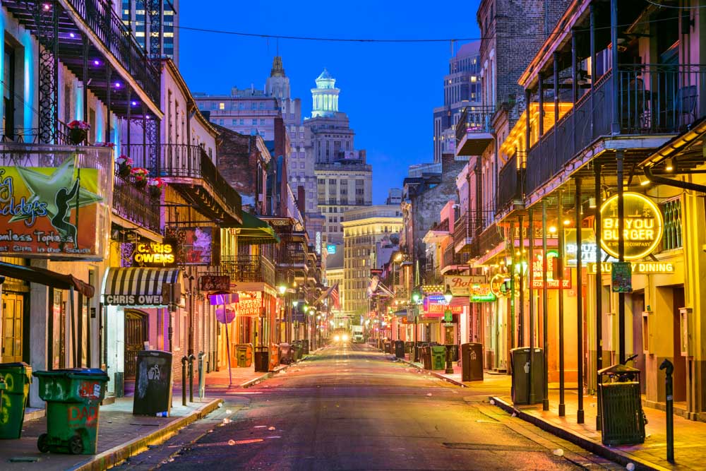What Places Have Shoulder Season in USA in January: New Orleans, Louisiana