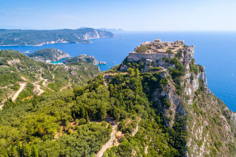 What to do in Corfu, Greece: Angelokastro