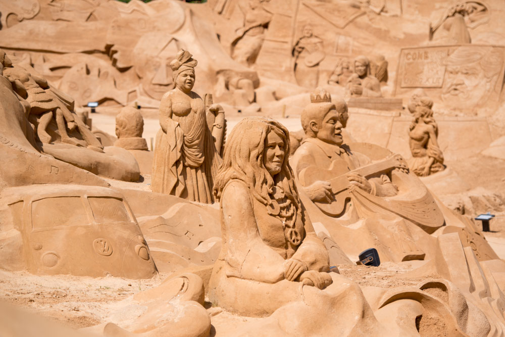 What to do in Faro: Sand Sculpture Festival