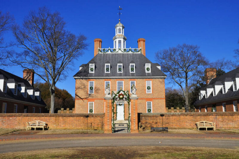 Where to Vacation in US in December: Colonial Williamsburg