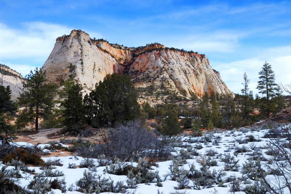 Where to Vacation in US in December: Zion National Park