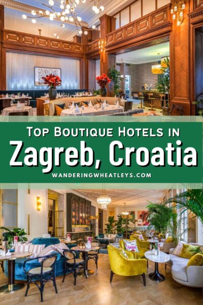 Best Boutique Hotels in Zagreb, Croatia.