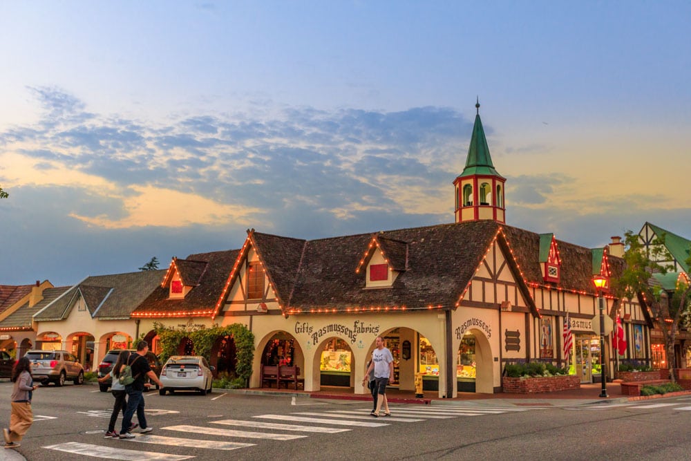 Best Places to Spend Christmas in the USA: Solvang, California