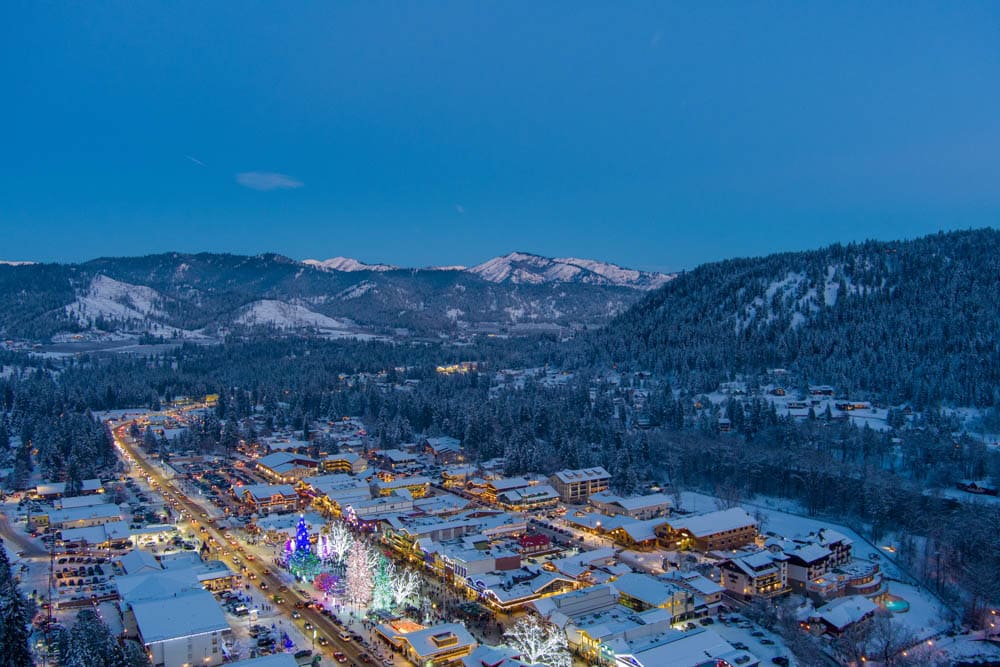 Best Places to Visit in the USA for Christmas: Leavenworth, Washington