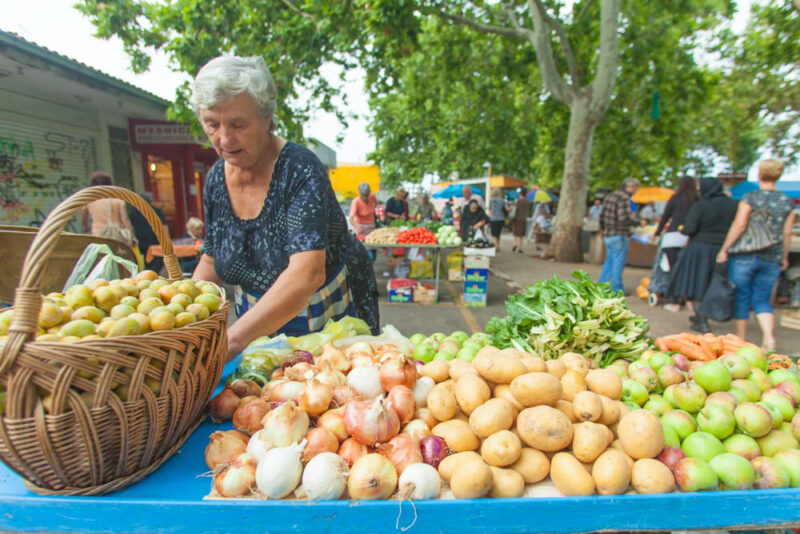 Best Things to do in Split Croatia: Green Market