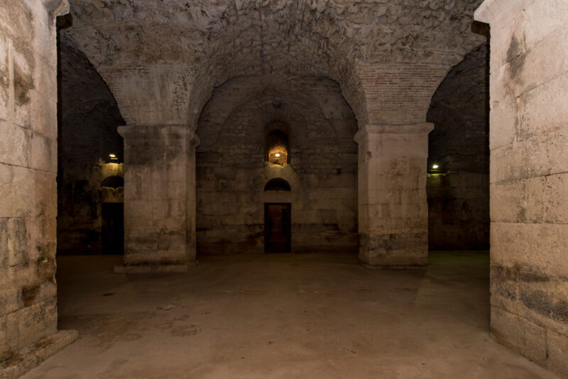 Must do things in Split Croatia: Subterranean World Below Diocletian’s Palace