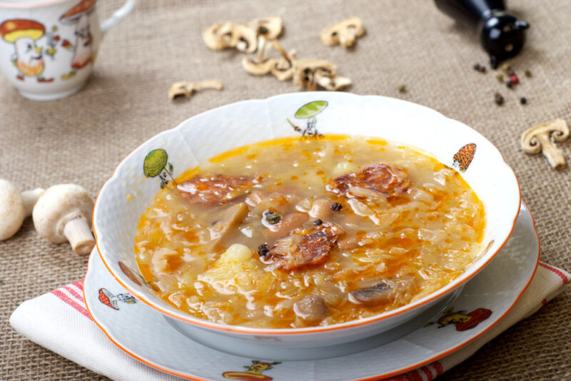 Slovakia Things to do: Cabbage Soup
