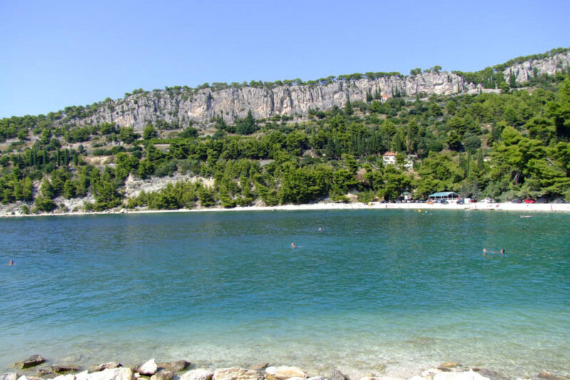 Split Croatia Things to do: Kasjuni Beach