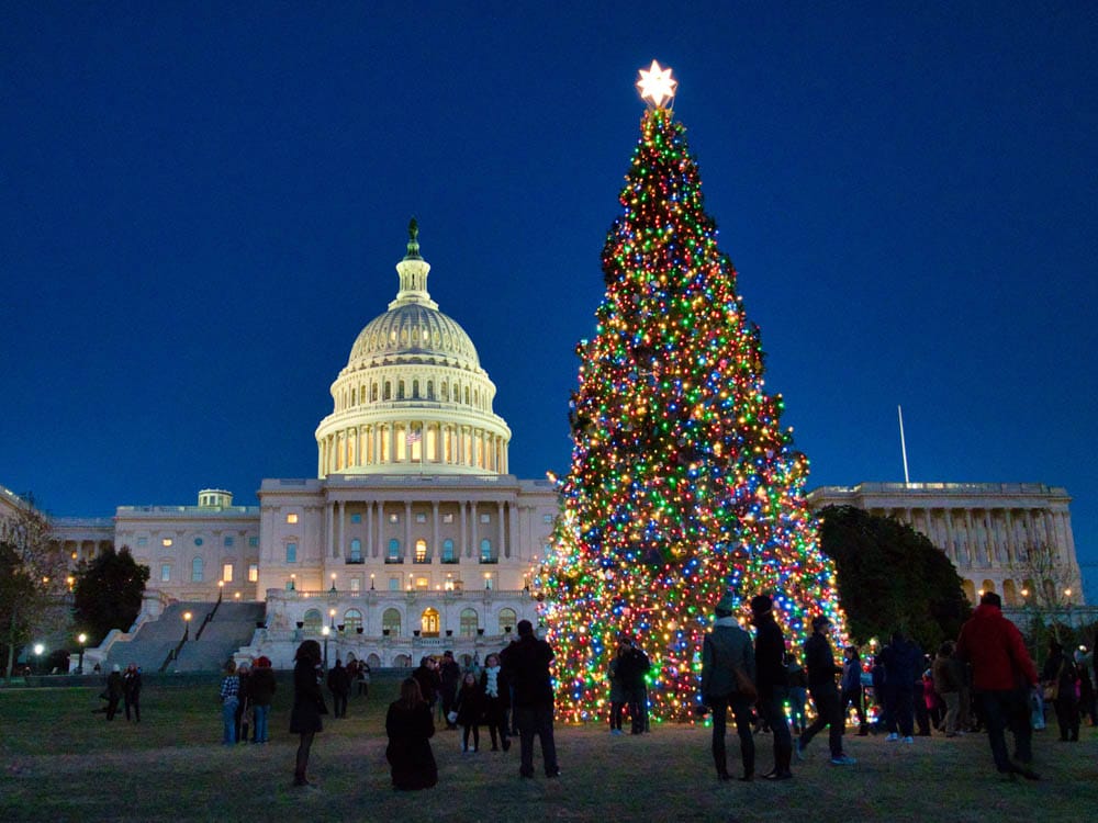 What Places to Visit in the USA for Christmas: Washington, DC