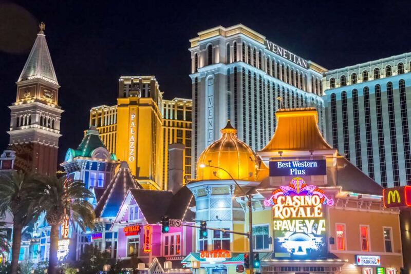 What Places to Visit in USA in November: Las Vegas, Nevada