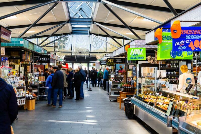 What to do in Denmark: Torvehallerne Food Market
