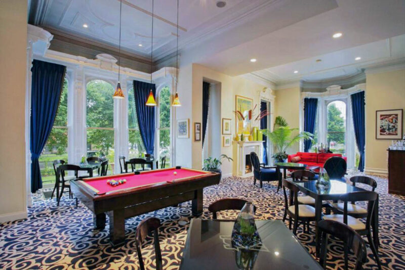 Where to stay in Buffalo New York: The Mansion on Delaware Avenue