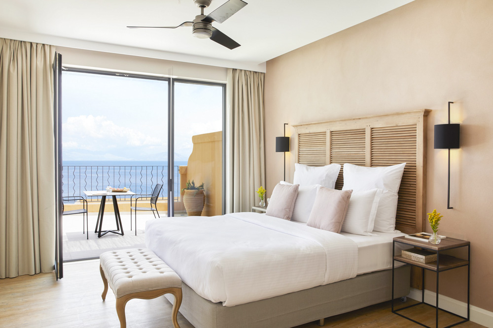 Where to stay in Corfu Greece: MarBella Nido Suite Hotel & Villas