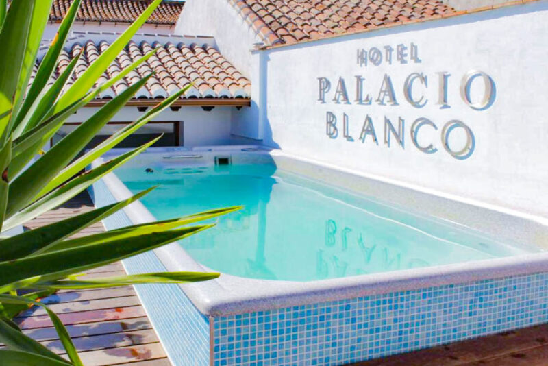 Where to stay in Malaga Spain: Palacio Blanco