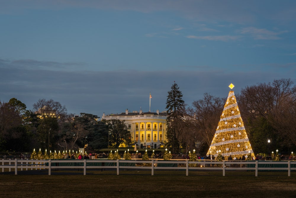Where to Vacation in the USA for Christmas: Washington, DC