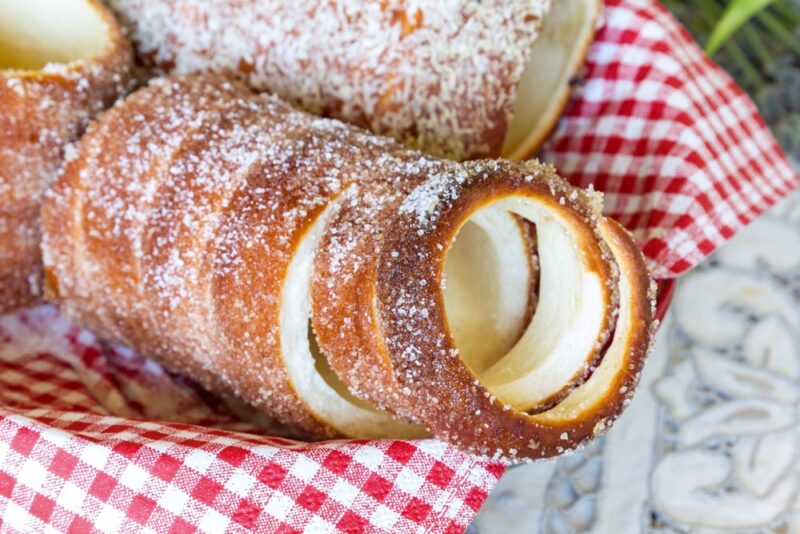 Best Foods to try in Hungary: Chimney Cakes