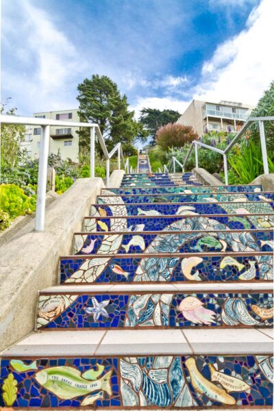 Best Things to do in San Francisco: 16th Avenue Tiled Steps