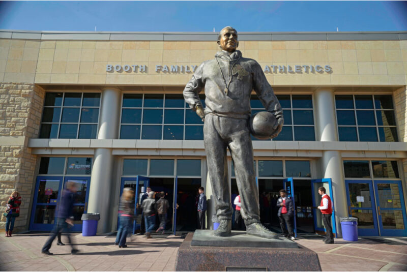 Cool Things to do in Lawrence, Kansas: DeBruce Center and Booth Family Hall of Athletics