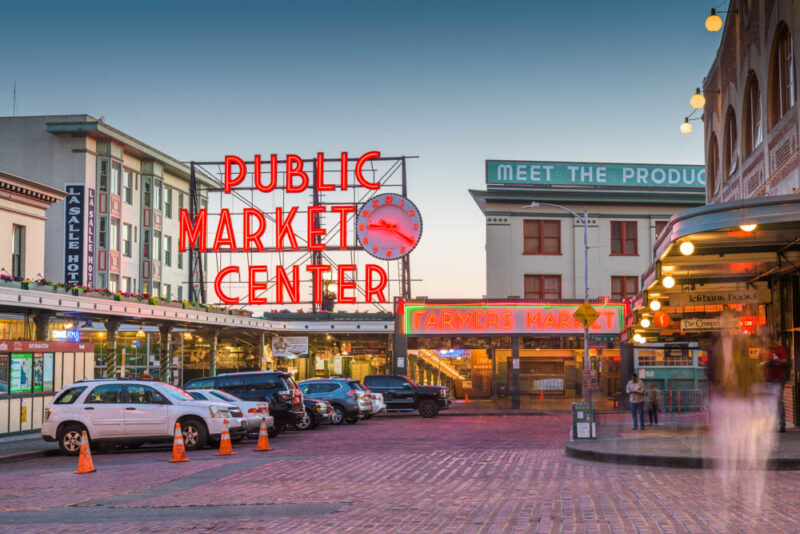 Cool Things to do in Seattle, Washington: Pike Place Market
