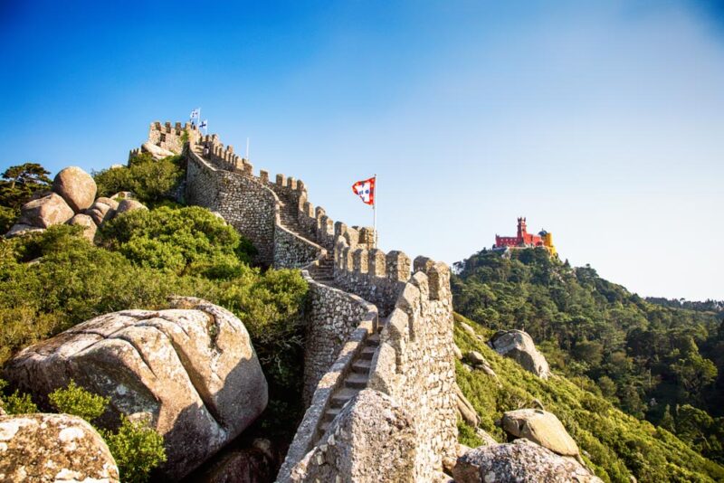 Cool Things to do in Sintra: Castle of the Moors