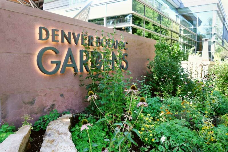 Denver, Colorado Bucket List: Denver Botanic Gardens