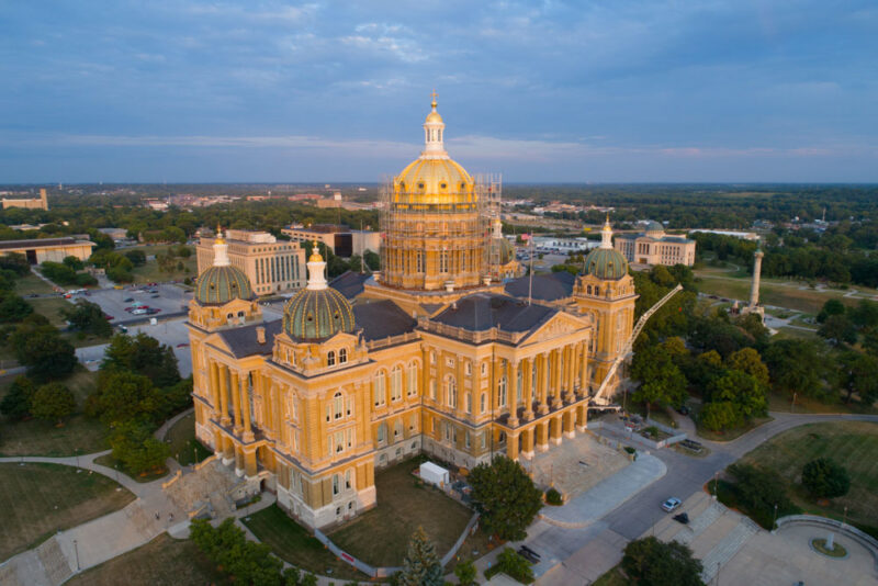 Des Moines, Iowa Bucket List: Iowa State Capitol Building