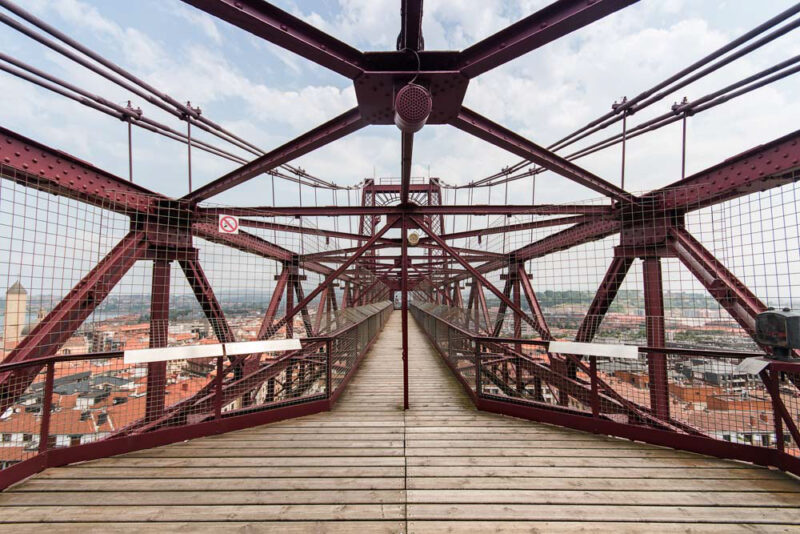 Fun Things to do in Bilbao, Spain: Vizcaya Bridge