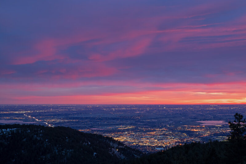 Fun Things to do in Boulder, Colorado: Awe Inspiring Views from Flagstaff Mountain
