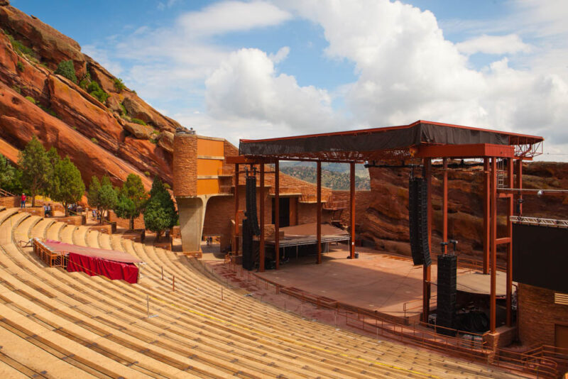 Fun Things to do in Denver, Colorado: Red Rocks Amphitheater