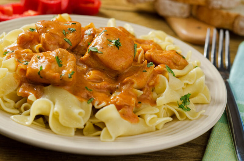 Must Try Foods in Hungary: Chicken Paprikash