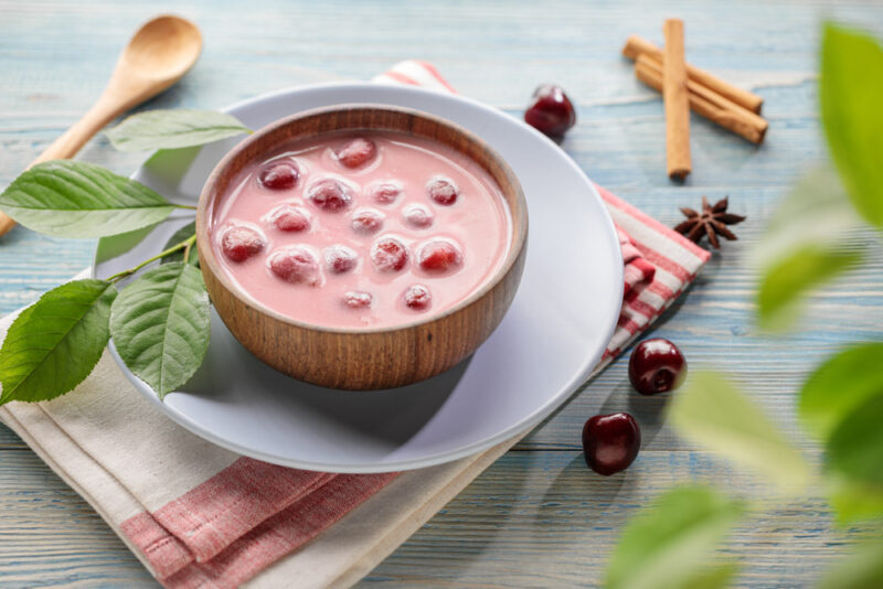 Must Try Foods in Hungary: Sour Cherry Soup