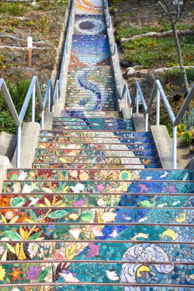 San Francisco Things to do: 16th Avenue Tiled Steps